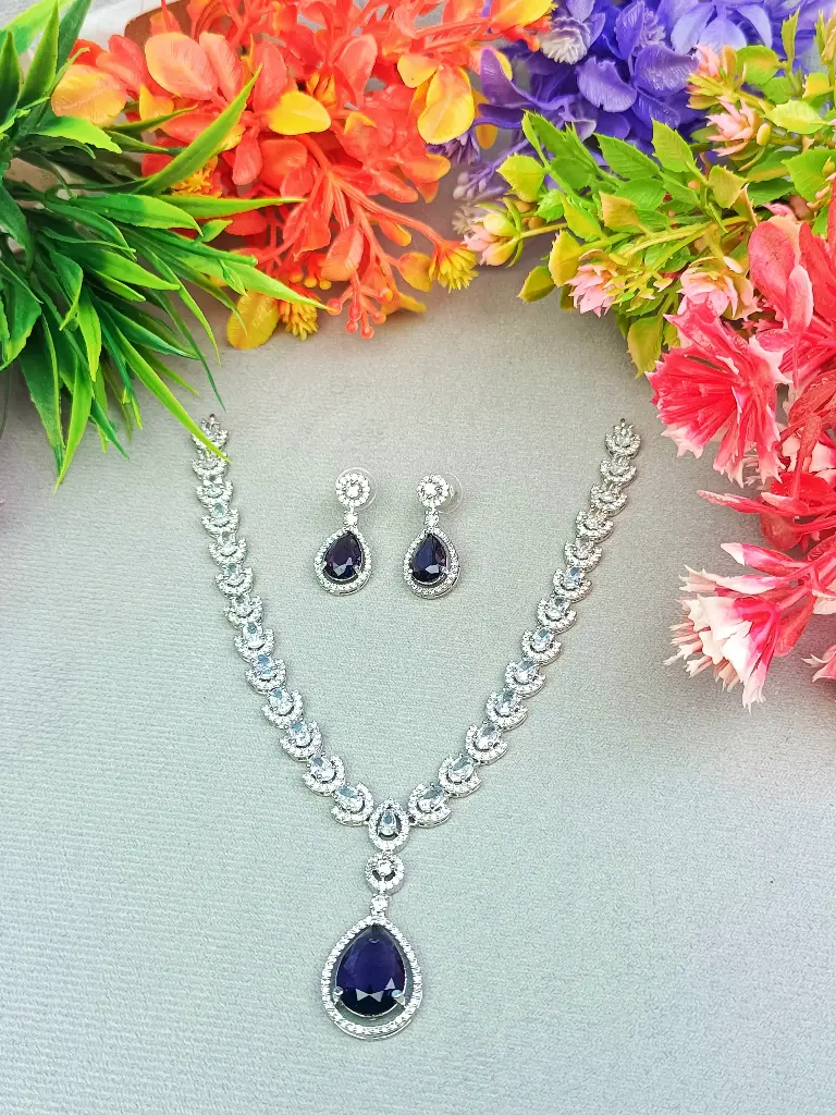 Amethyst Necklace Set